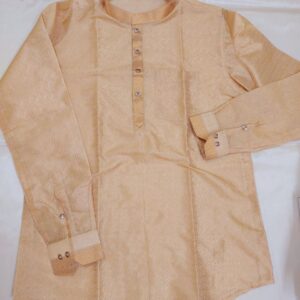 PREMIUM GOLD DESIGNER DHOTI WITH KURTA Set